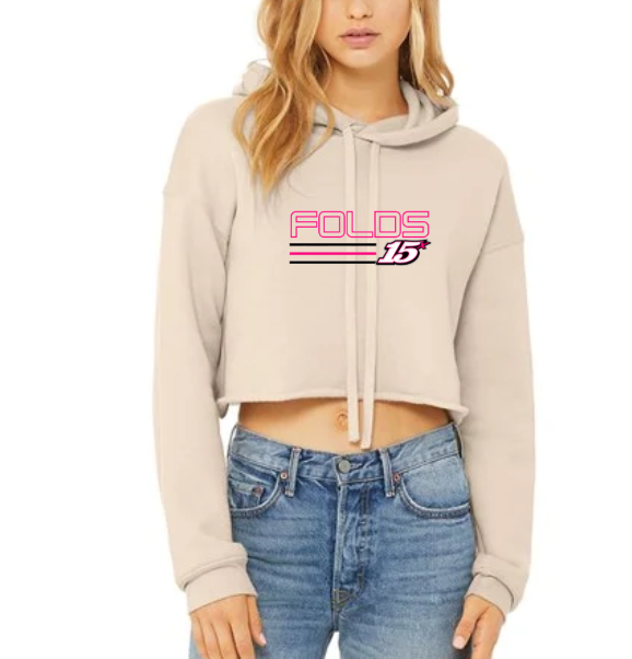 Women's Cropped Fleece Hoodie