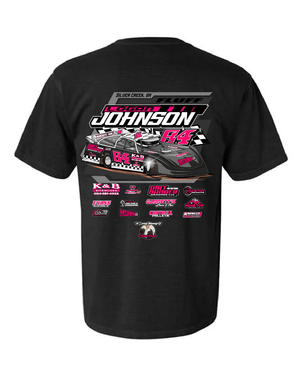 Logan Johnson 2025 Racing T Shirt